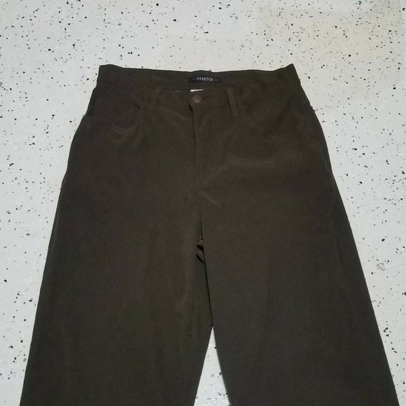 Bill Blass Women's Pants ~ Sz 6P ~ Brown ~ Stretch - Picture 2 of 5